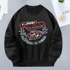 Women Sweatshirt Pullover Tops Graphic Letter Printed Trendy Loose Tops Pullover