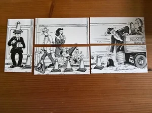 Wills Embassy Zigarettenkarten: Pica Pic a Punchline Full Set 5 lose - Bild 1 von 2