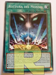 3x Rottura Del Mondo ® Comune ® CYHO-IT057 ® Italiano ® Errecards - Picture 1 of 1
