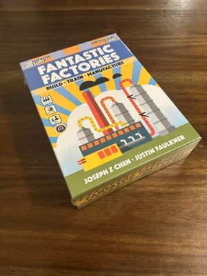Fantastic Factories Base Board Game By Deep Water Games NEW FACTORY SEALED - Image 1 of 4