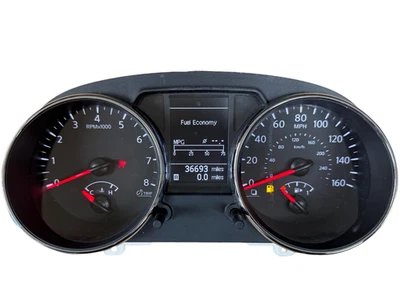 Cuadro de instrumentos velocímetro panel de instrumentos Nissan Rogue 2012-2015 36.693 millas Foto 1 de 4