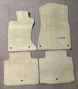 06-09 Lexus GS300 GS350 GS460 OEM New Premium floor mats cashmere pt208-30058-30 - Picture 1 of 18