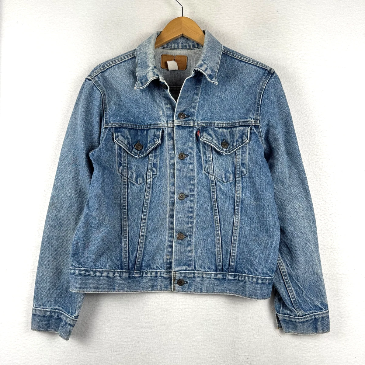 80s Levi's 4th 70505 0217 USA ケアタグ 42 Vintage 80s levis 70505