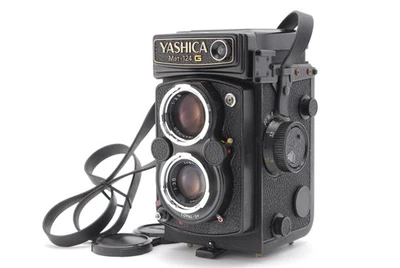 Meter Works [ MINT ] Yashica Mat 124G 6x6 Film Camera 80mm From JAPAN - Image 1 of 4
