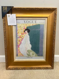 Cubierta Vogue - 1 de mayo de 1920 - Impresión enmarcada dorada (totalmente nueva) - Imagen 1 de 1