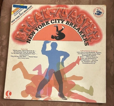 "Break-Master" 1984 Hip-Hop LP, K-tel, V/A: Run DMC, Jonzun Crew - NYC BREAKERS - Image 1 of 4