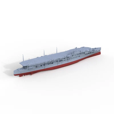 SSC2000600S 1/2000 Military Model Kit HMS Furious Aircraft Carrier Full Hull - Image 1 of 2