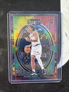 2024-25 Panini Select PACOME DADIET Future Tie Dye/25 Rookie RC Knicks - Imagen 1 de 2