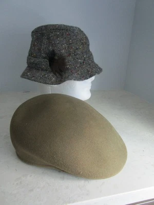 Sombrero de tweed irlandés Jonathan Richard y carimac de Garrick sombrero estilo hiedra inglesa Foto 1 de 4
