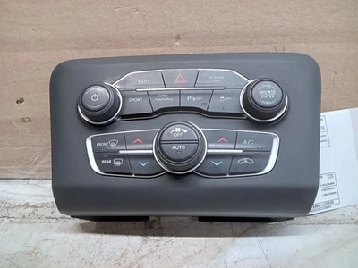 Used A/C Selector Switch fits: 2019 Dodge Charger temperature control dual zone - Image 1 of 4