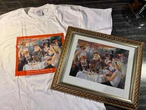 "The Luncheon of the Boating Party" Framed Print & Large T-Shirt Phillips Coll. - Bild 1 von 15