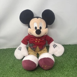 Mickey MOUSE PLUSH Christmas 2016 Disney Store - Picture 1 of 5