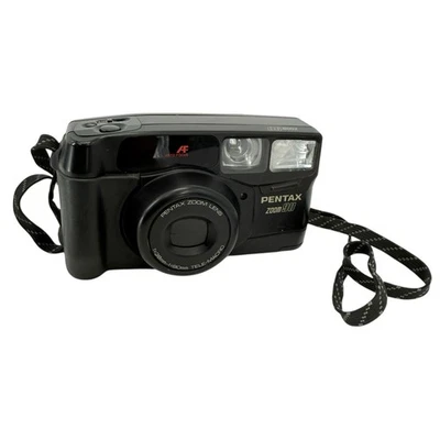 Cámara fotográfica vintage Pentax Zoom 90 apuntar y disparar 35 mm Foto 1 de 4