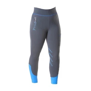 Firefoot Kinder Reithose Ripon Fleece gefüttert ffcb17 anthrazit Impact blau - Bild 1 von 1