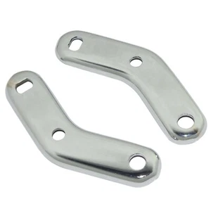 Juego De Soportes De Espejo De Acero Cromado Vespa PX LML Star Stella ECs - Imagen 1 de 6