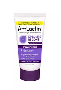 KP Bumps Be Gone - Crema hidratante de queratosis pilaris de 3 oz con 15 % de aci láctico - Imagen 1 de 12