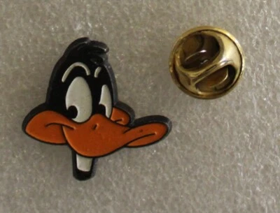 Pin de solapa cabeza de pato lucas 1991 2,5 x 2 cm. (1" x 0,8") Looney Tunes Warner Bros Foto 1 de 2