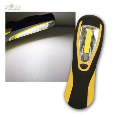COB LED Leuchte 2in1 Taschenlampe + Arbeitsleuchte mi Haken magnetisch 200 Lumen - Bild 1 von 4