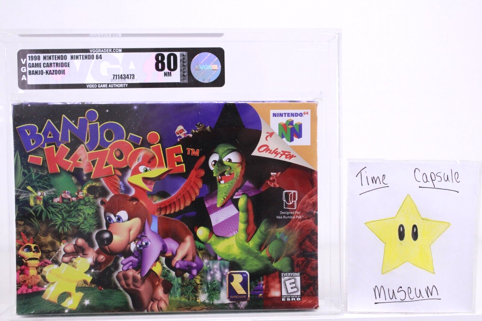 Banjo Kazooie N64 Video Game Nintendo 64 Complete In Box CIB, 1998