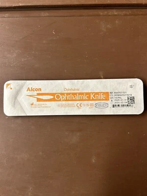 Alcon Ophthalmic Knife 15 Degree Lot of 50 All Sterile Brand New