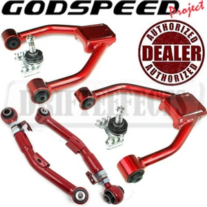 For Lexus IS250/IS300/IS350 Godspeed Adjustable Front Upper+Rear Camber Arm Kit - Picture 1 of 8