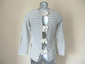 CLAUDIE PIERLOT - PULL " Tchin "- DOS OUVERT - T. 1/36fr - COTON - NEUF - Foto 1 di 5