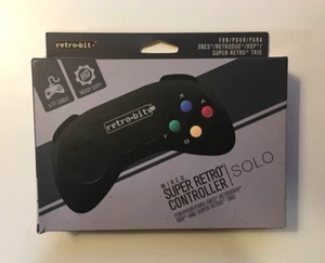 Retro-Bit - Super Retro RDP Wired Controller for Nintendo SNES - Black - Sealed - Picture 1 of 3