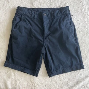 American Eagle Herrenshorts 28 Chino Tech Twill marineblau Sommer Freizeit 8" Schrittlänge - Bild 1 von 15