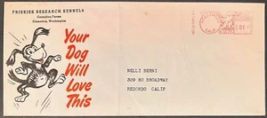 US Meter(15606) Hollywood, CA Friskies Research Kennels Advertising Cover *d - Picture 1 of 2