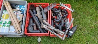 NOS Yamaha MX250 MX360 SC500: 1x silenciador de escape tubo de escape 364-14753-00 Foto 1 de 4