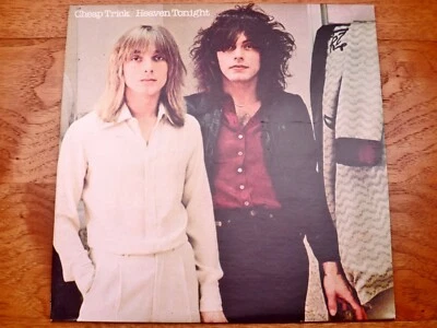 Cheap Trick ♫ Heaven Tonight ♫ Near Mint 1978 Epic Vinyl LP 🔥 Rare Misprint - Image 1 of 4