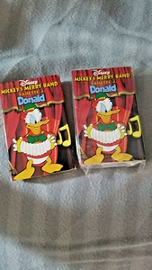 McDonald's Toys 1995 Vintage Mickeys Merry Band Cassette Tape #4 DONALD Sealed - Picture 1 of 2