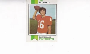 1973 Topps Football #355 Jim Plunkett New England Patriots - Picture 1 of 1