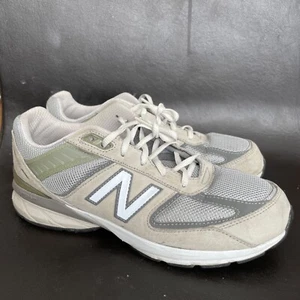 New Balance Big Kids 990v5 Running Shoes Sneakers GC990GL5 Grey/White Size 7 M - Picture 1 of 12