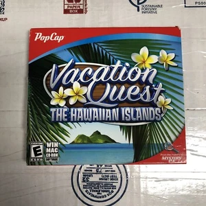 Pop Cap Vacation Quest Hawaiian Islands Win Mac CD-Rom Oprogramowanie - Zdjęcie 1 z 1