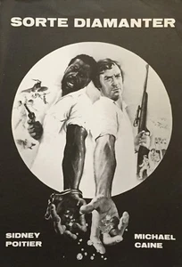 The Wilby Conspiracy Sidney Poitier Michael Caine Vintage 1975 Danish Movie P... - Bild 1 von 3