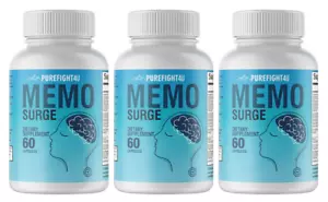 Memo Surge 3 Bottles 180 Capsules - Picture 1 of 5