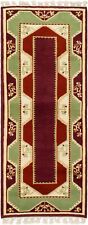 Traditional Vintage Hand-Knotted Carpet 2'8" x 6'7" Wool Area Rug