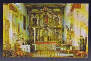 CALIFORNIA CA Mission San Juan Capistrano Altar Serra Kapelle Postkarte - Bild 1 von 2
