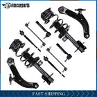 For 2007-2012 Nissan Sentra 2.0L Front Complete Struts Control Arms Tie Rods Kit Nissan Sentra