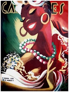 7661.Decoration Poster.Home Room wall design art print.Black rumbera happy dance - Picture 1 of 1