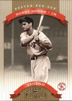 2002 Donruss Classics #180 Bobby Doerr LGD /1500 - NM-MT - Image 1 of 2