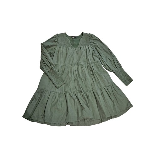 Abito Tuckernuck Pomander Place Crepe Kenzo Swing verde salvia Mini XL