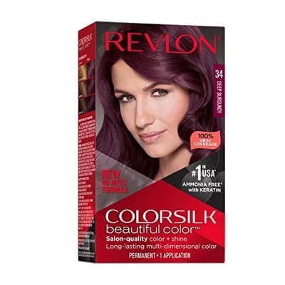Color de cabello permanente Revlon Colorsilk hermoso color, de larga duración... Foto 1 de 4
