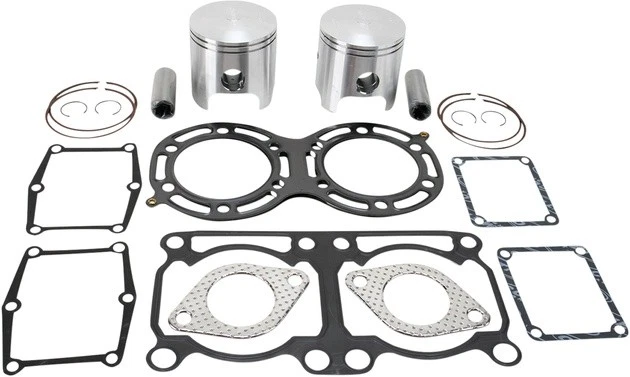 Wiseco Pro-Lite Piston Kit 74.80mm #SK1257 for Yamaha VMax 600/Mountain Max 600 - Image 1 of 1