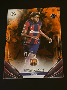 2023-24 Topps UEFA Lamine Yamal RC Inferno Foil Rookie #64 - Picture 1 of 2