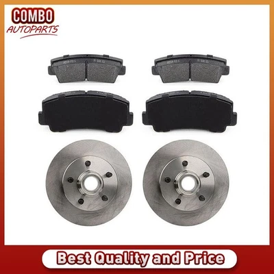 Передний дисковый ротор со ступицей в сборе и тормозными колодками для Mazda RX-7 1984-1985 годов выпуска - Изображение 1 из 4