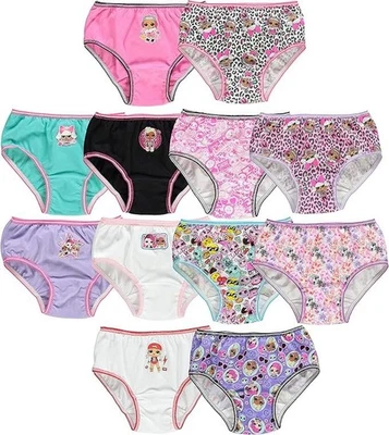 L.O.L. Surprise! Girls 12-Days Advent 100% Combed Cotton Underwear Box for... - Image 1 of 4