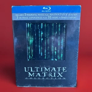 The Ultimate Matrix Collection (Blu-ray) 6 Discs Keanu Reeves Animatrix SEALED - Imagen 1 de 9