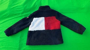 Vintage Tommy Hilfiger Women's Sherpa Full Zip Jacket Size L. - Picture 1 of 11